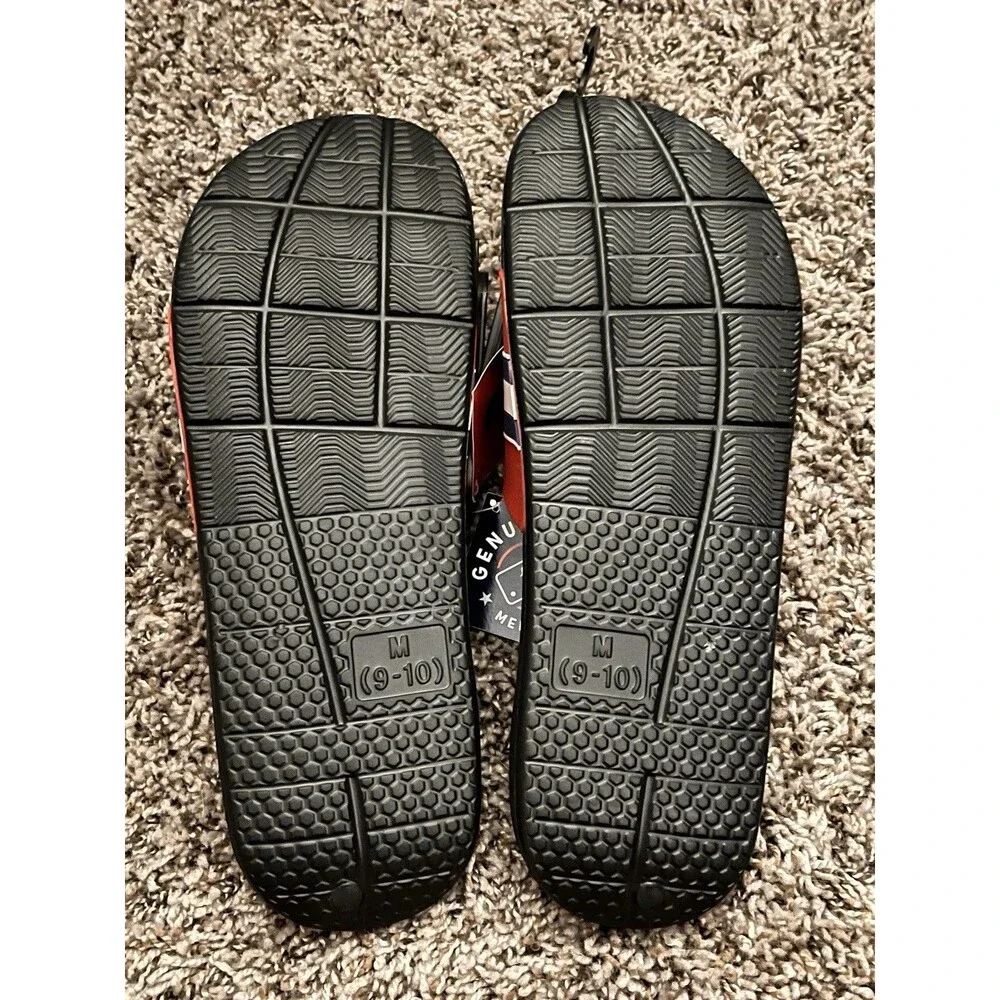 Chicago Cubs Slides Sandals Men’s Size M (9-10) Genuine MLB Merchandise - NEW